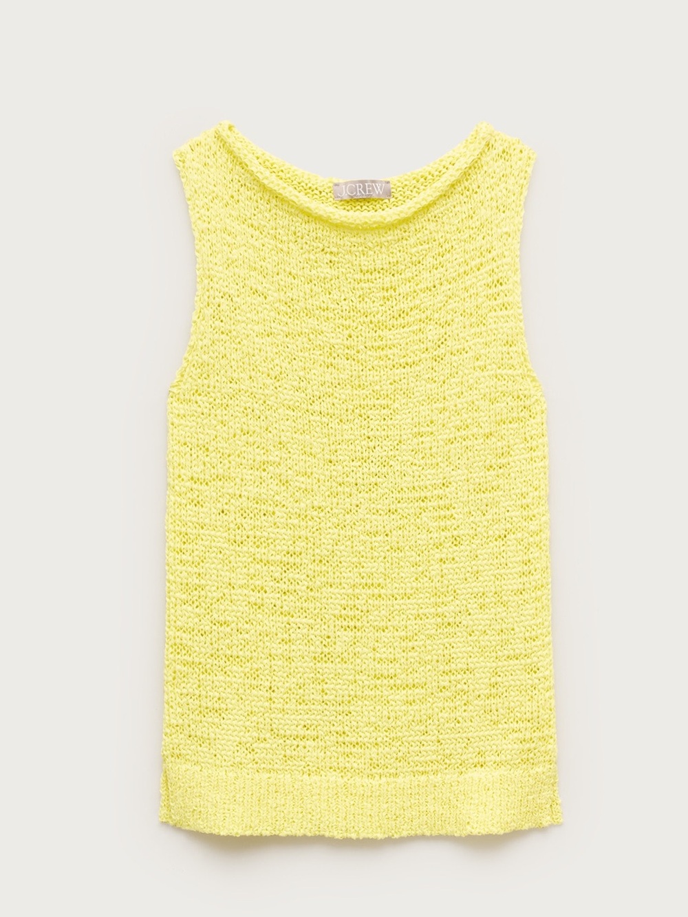 J.Crew NWT Montauk sweater-tank M Medium Sweet Lemonade Top
